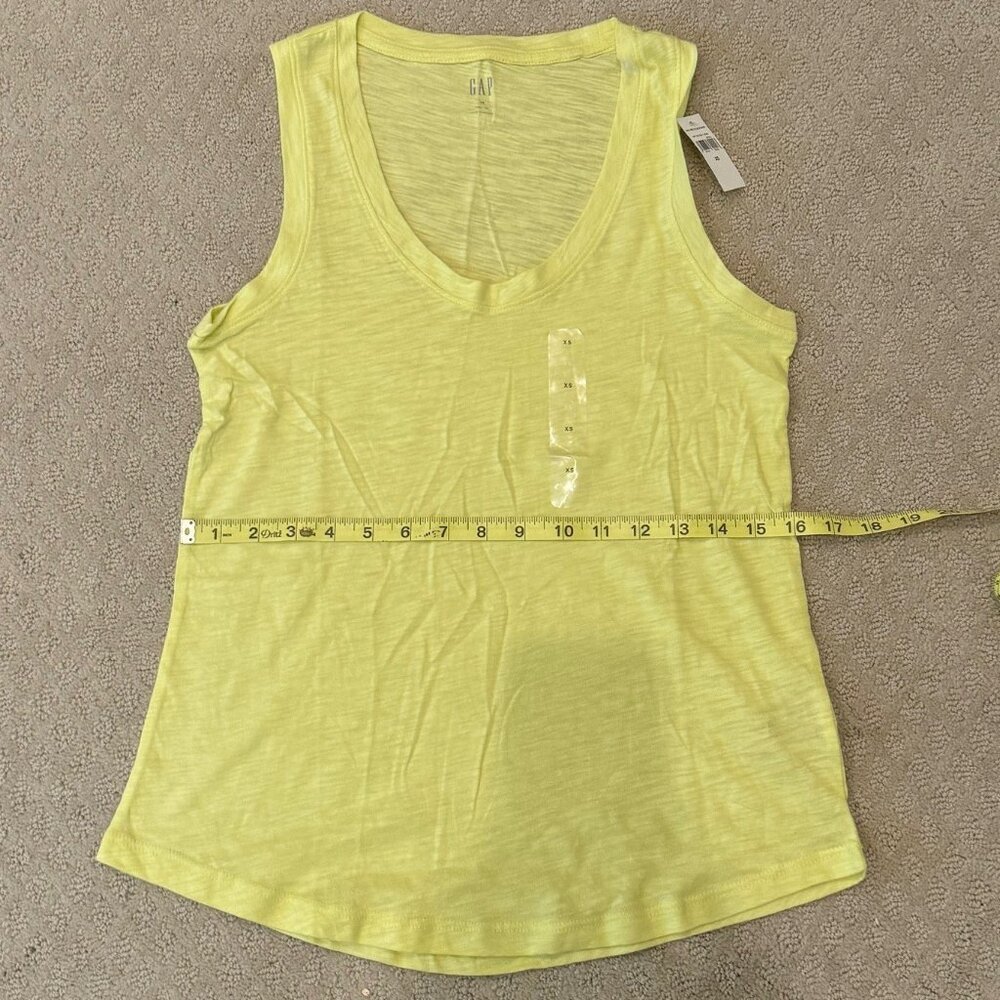 Gap Tank Top - XS - Hot "Key Lime Pie" Pink- NWT